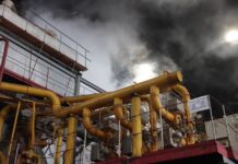 Ростовчане до сих пор остаются без горячей воды с плохим отоплением из-за аварии на ТЭЦ -2 ТЭЦ-2 в Ростове, зал теплоносителей //Фото пресс-службы Правительства Ростовской области