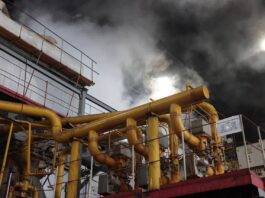 Ростовчане до сих пор остаются без горячей воды с плохим отоплением из-за аварии на ТЭЦ -2 ТЭЦ-2 в Ростове, зал теплоносителей //Фото пресс-службы Правительства Ростовской области