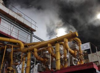 Ростовчане до сих пор остаются без горячей воды с плохим отоплением из-за аварии на ТЭЦ -2 ТЭЦ-2 в Ростове, зал теплоносителей //Фото пресс-службы Правительства Ростовской области