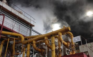 Ростовчане до сих пор остаются без горячей воды с плохим отоплением из-за аварии на ТЭЦ -2 ТЭЦ-2 в Ростове, зал теплоносителей //Фото пресс-службы Правительства Ростовской области