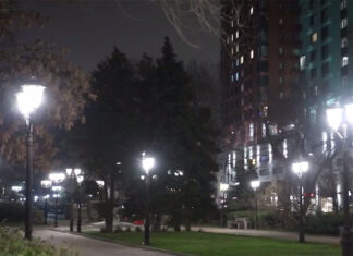 В Ростове разработали трехлетнюю программу развития уличного освещения и обустройства остановок Фонари на ул. Пушкинской в Ростове-на-Дону /\Фото из телеграм-канала главы администрации Ростова Александра Скрябина