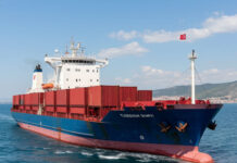 В Таганрогском заливе Ростовской области сел на мель турецкий сухогруз