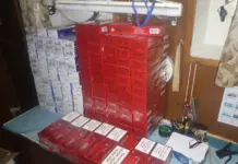 Контрабанду в размере 1,1 тысяч пачек сигарет изъяли в Ростове