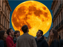 Большая и оранжевая «Голодная Луна» появится над Ростовом ночью 2 февраля