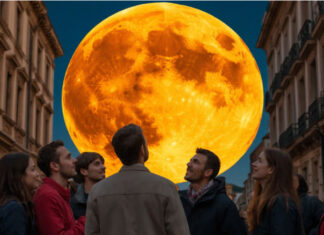 Большая и оранжевая «Голодная Луна» появится над Ростовом ночью 2 февраля