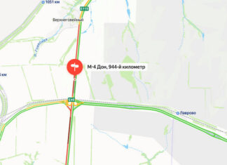 На трассе М-4 «Дон» образовалась пробка на 7 км из-за работы спецтехники