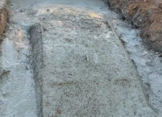 Ростовский экстремал Евгений Чеботарев забетонировал свою БМВ