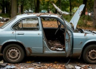 Владельцы автомобилей, пострадавших от падения дронов в Ростове, смогут получить компенсацию до 1 млн рублей