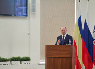 7-е заседание Ростовской городской Думы: соцмеры, поддержка участников СВО и крупные инфраструктурные проекты Глава города Ростова-на-Дону Александр Скрябин //Фото Гордумы Ростова